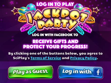 jackpot party casino login